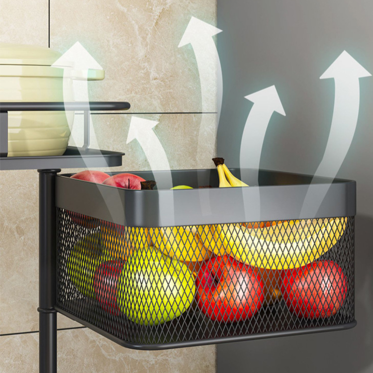 多功能家用移動置物架 