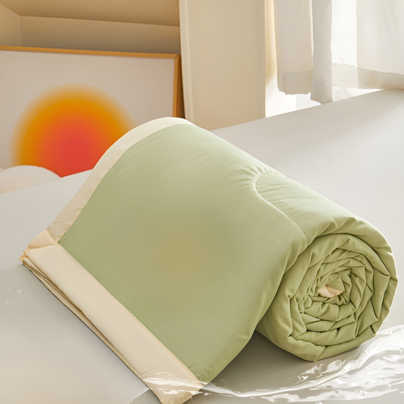 기계세탁 가능한 여름용 대두 충전 이불