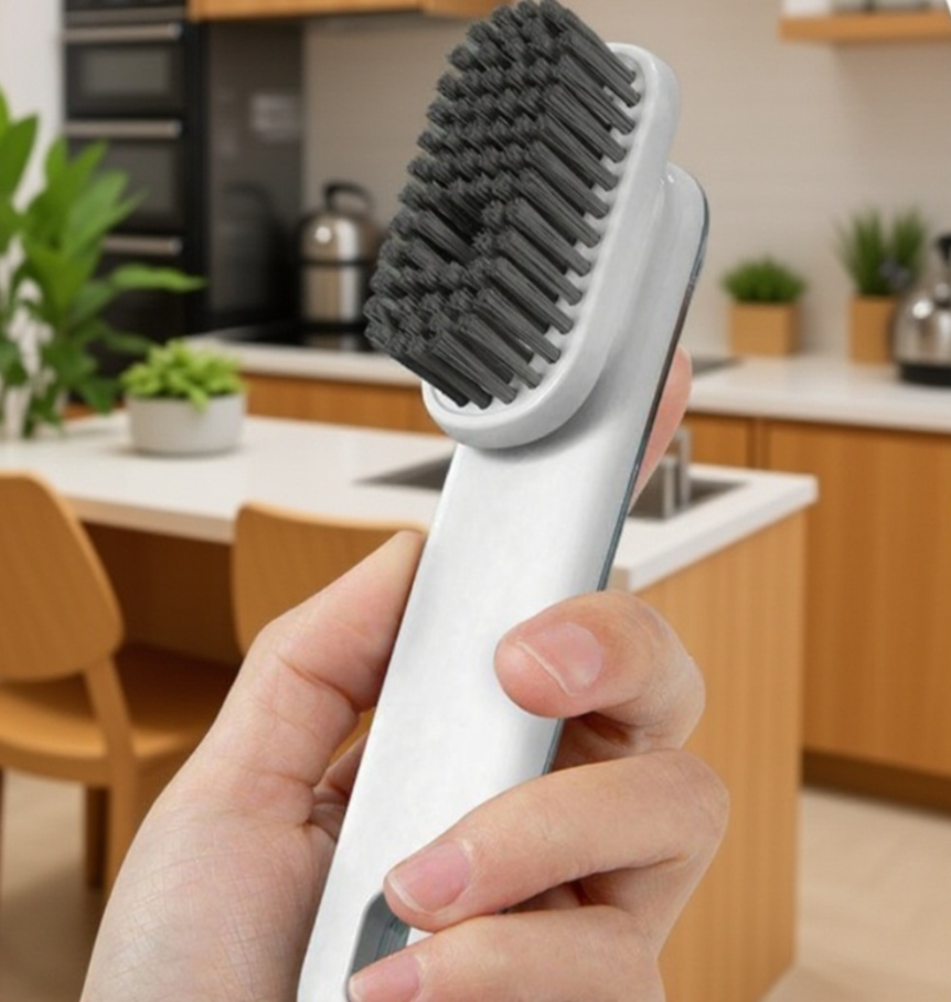 다양한 신발에 사용 가능한 청소 브러시