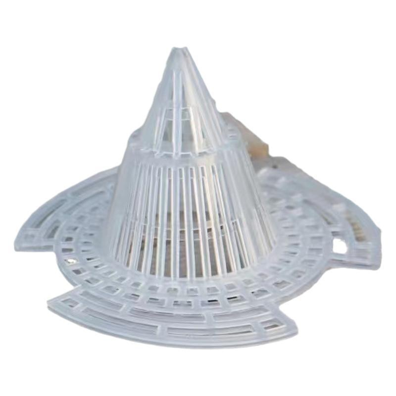 通気性抜群の円錐型鉢底ネット・根腐れ防止マット