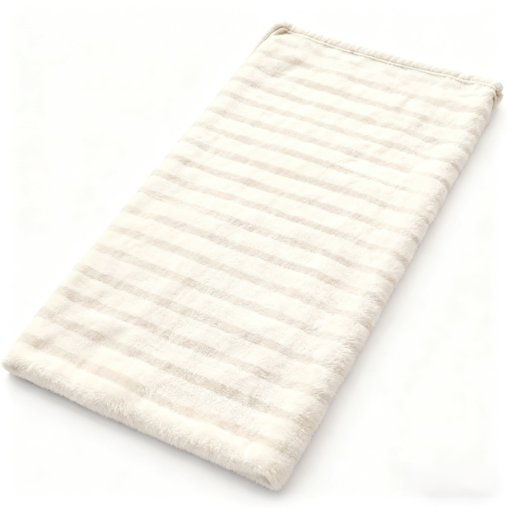 양면 두꺼워진 우유 플러시 담요 겨울 토끼 플러시