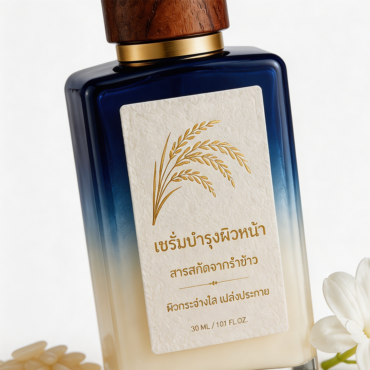 เนื้อเซรั่มมิเตี้ยน สีใส ซึมซาบเร็ว