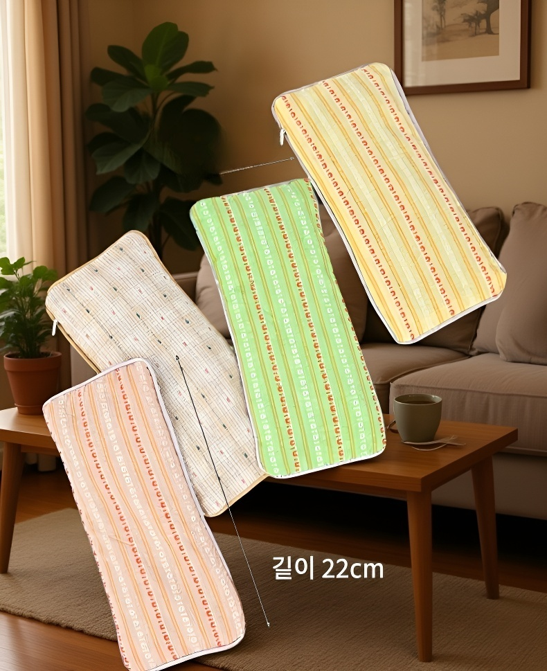 무중력 디자인의 아이필로우 착용 모습