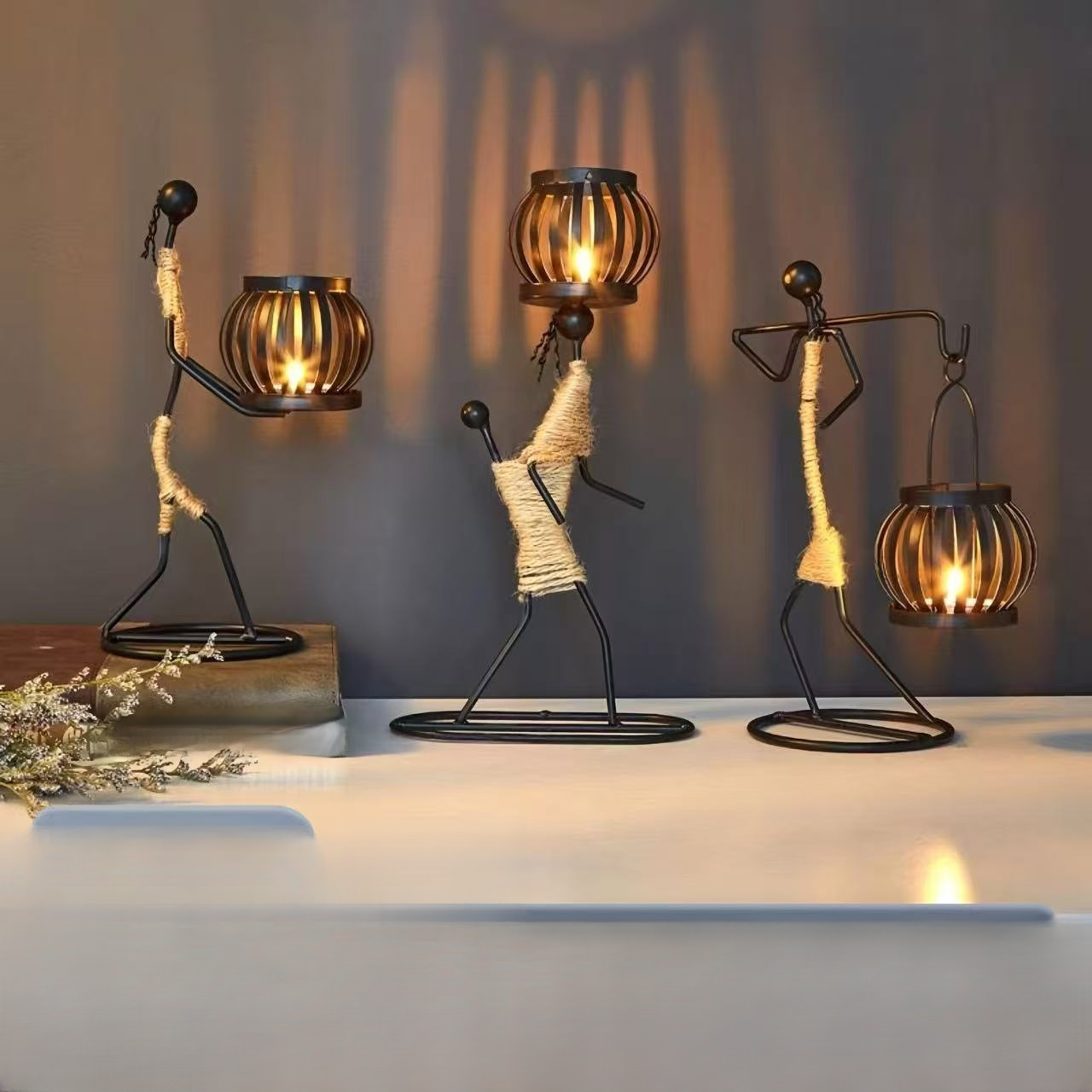 Metal Craft Decorative Candle Holder