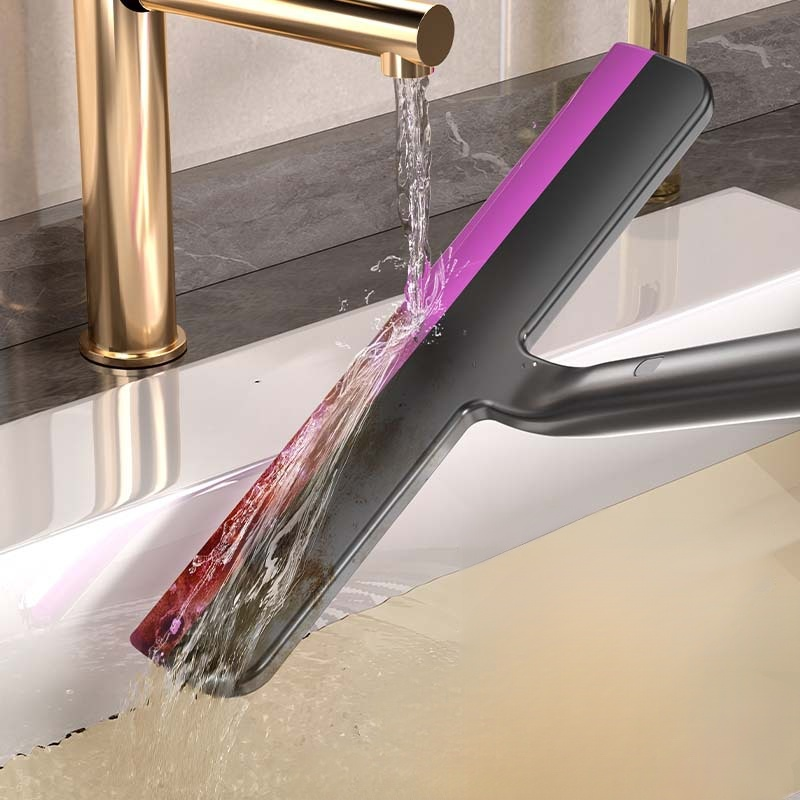 Household Glass Wiper Glass Wiper Household Bathroom Cleaner Long Handle
