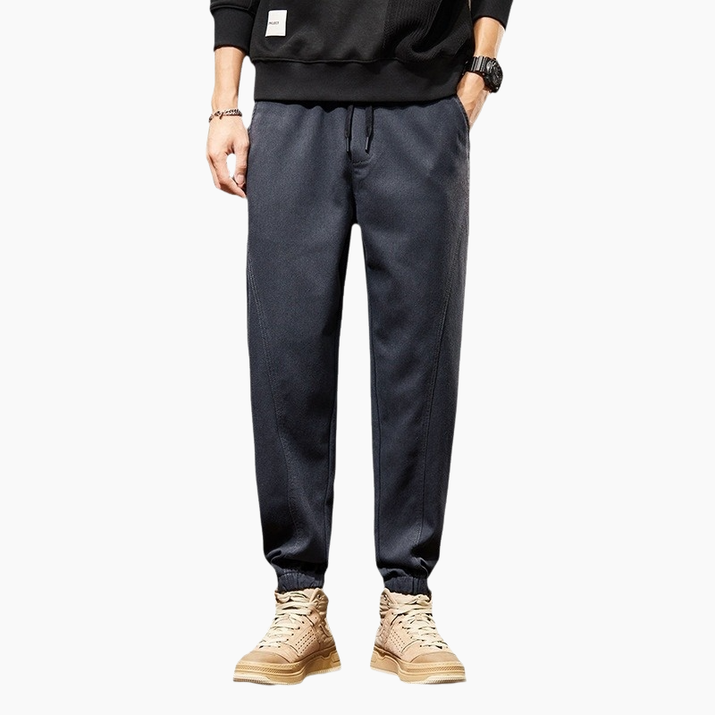 メンズハーランパンツルーズビッグヤードワークウェアパンツ拘束足カジュアルパンツ若者スポーツハーランパンツ