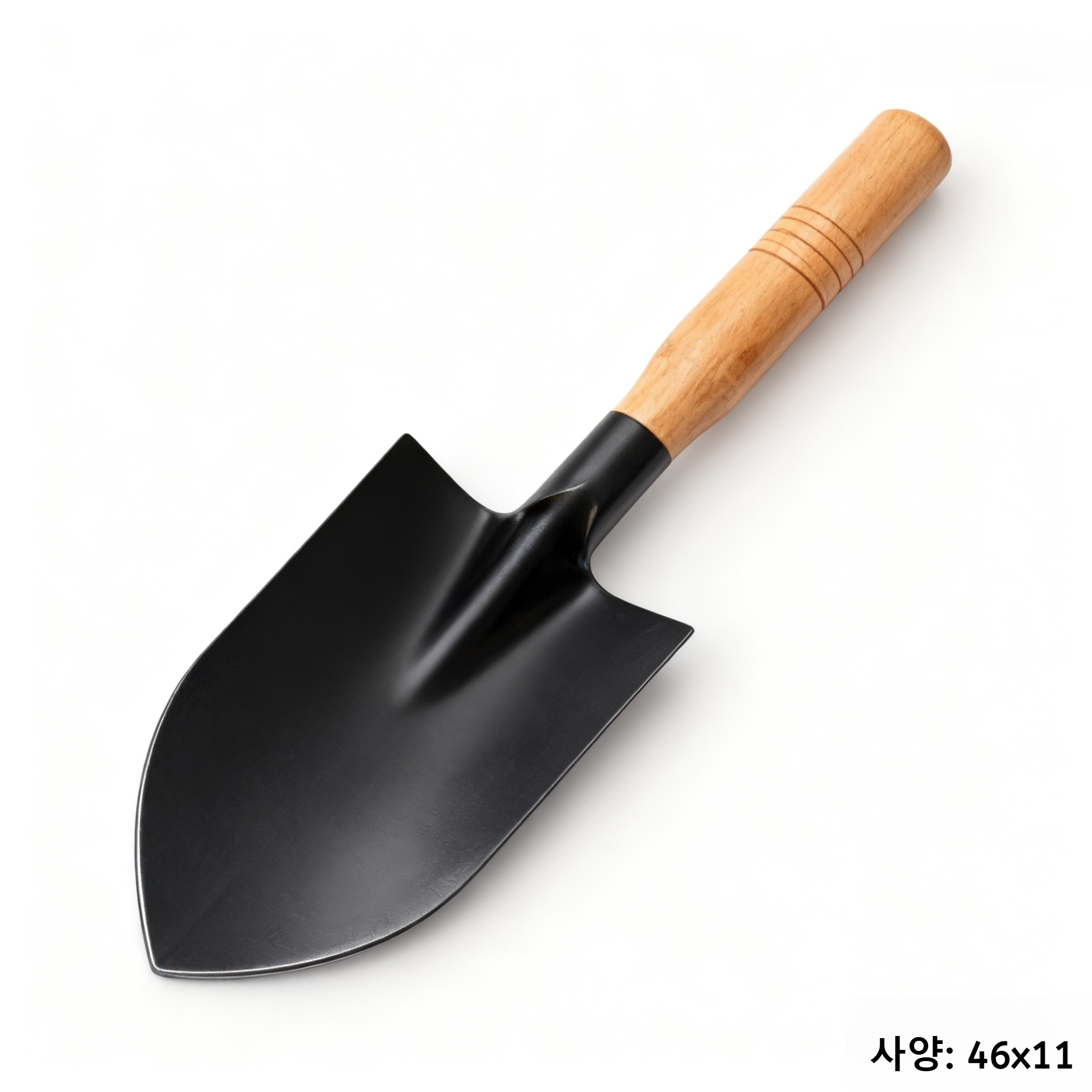 분재 흙을 푸는 데 사용되는 삽