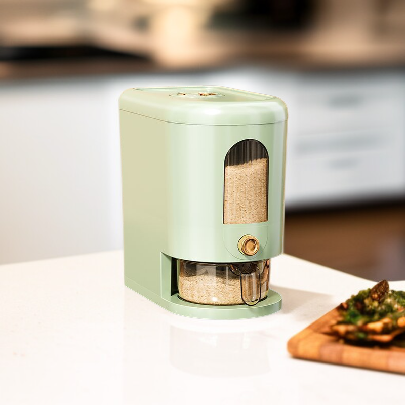 ถังเก็บแป้งแบบมีฝาปิด