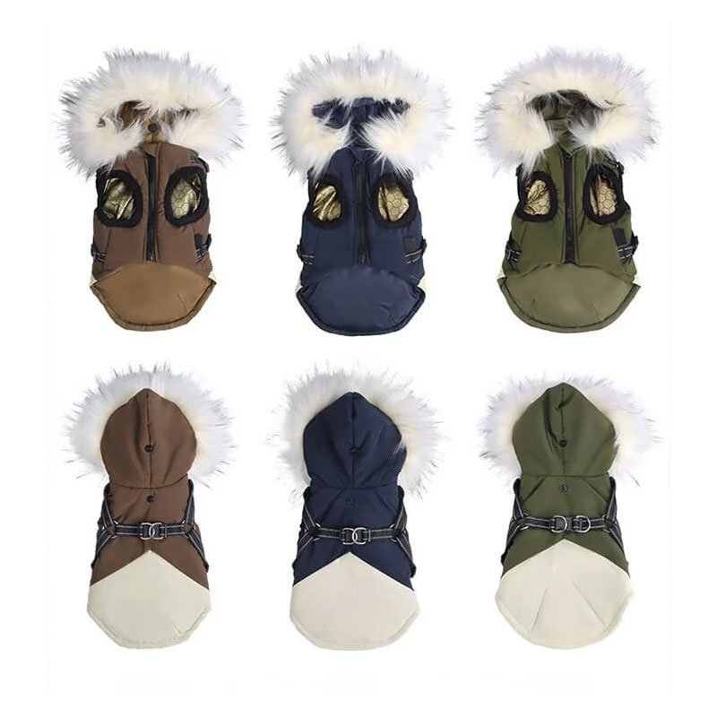 ลูกสุนัขขนแกะเสื้อกันหนาว