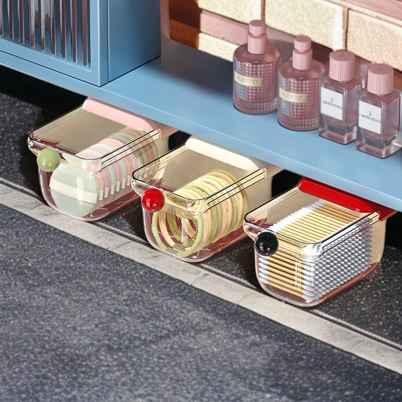 서랍형 수납함 거울장 화장품 수납선반 클렌징 면 면봉 수납선반 욕실 립스틱 수납함