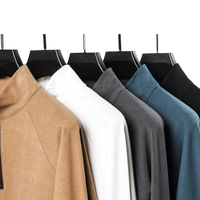 Sudadera cómoda para hombre con cierre, ideal para invierno