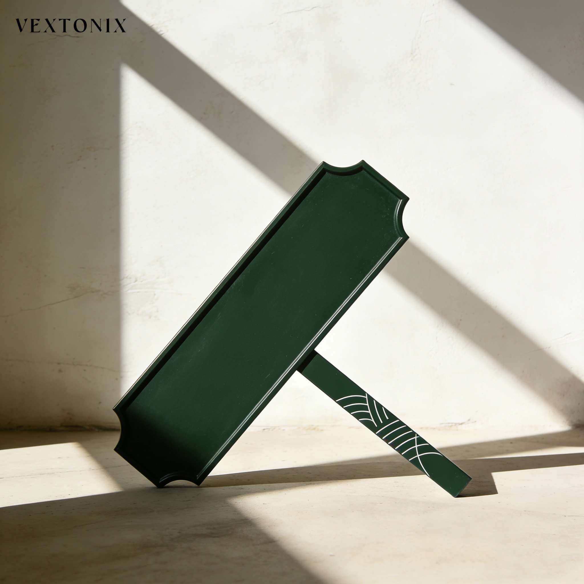 ป้ายบอกทางสวนสไตล์วินเทจ 