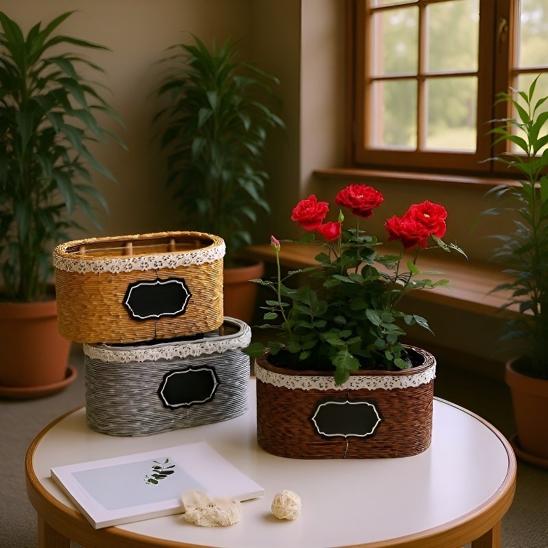 سلة زهور طازجة