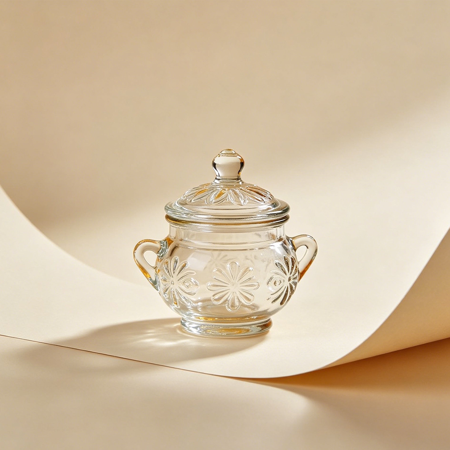 Glass-ceramic seasoning jar