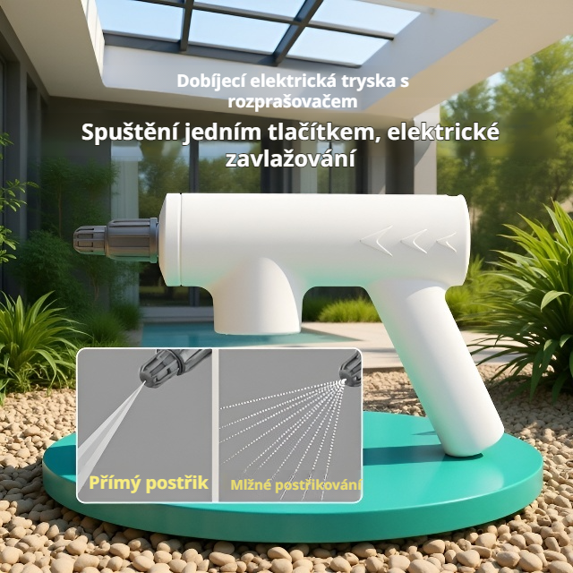  Elektrická rozprašovací hlavice