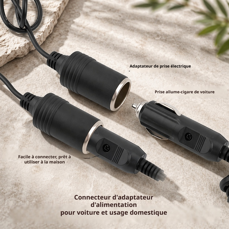 Transformateur AC/DC 12V 2A compact et portable