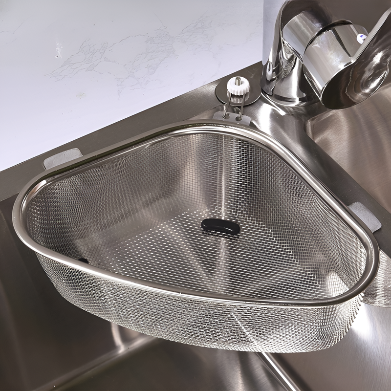Sink drain basket stainless steel drain filter screen for household use