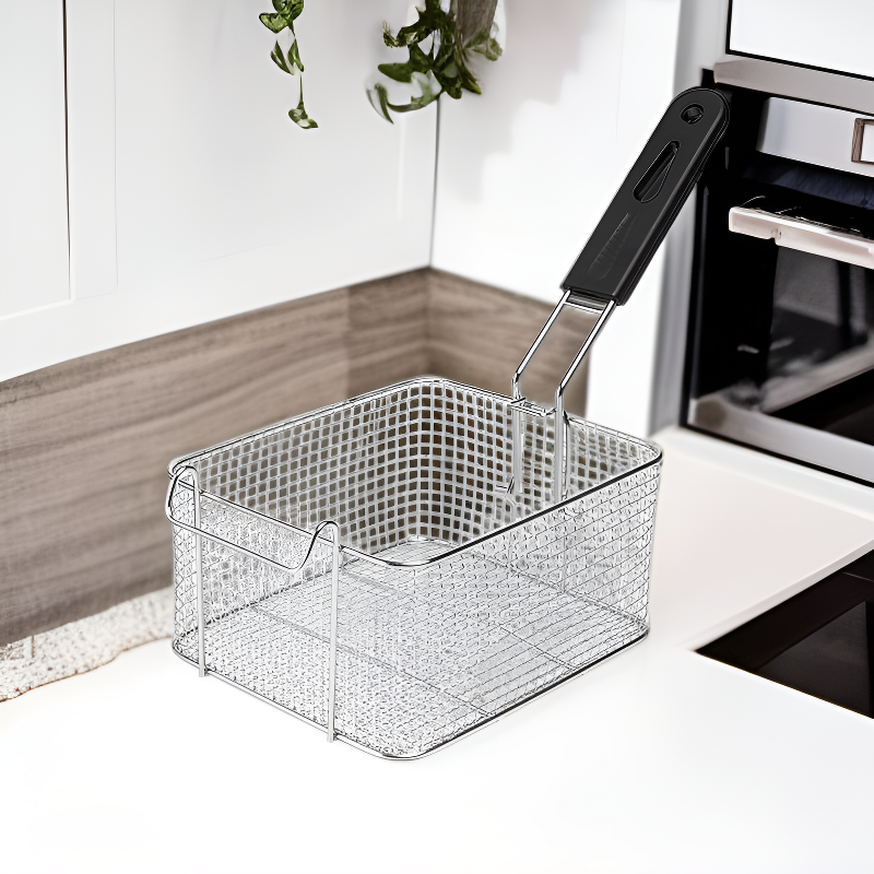 Haushalts-Frittier-Sieb, Ölfilter, Küchen-Fritteusenkorb