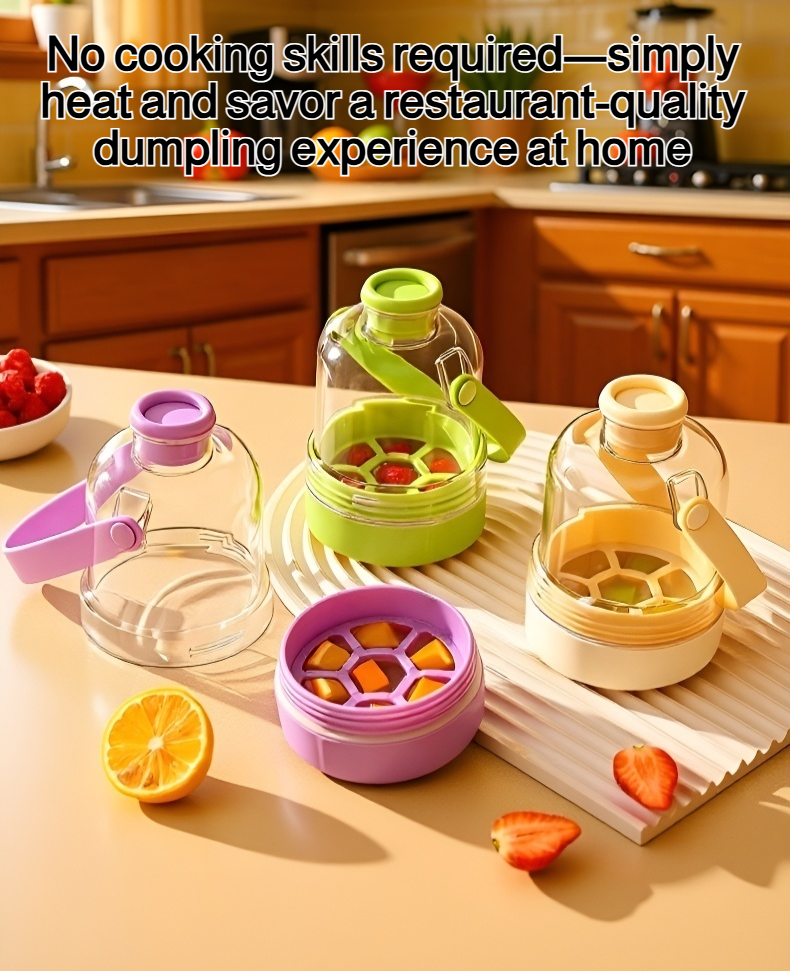 Eco-friendly Summer Dumpling Cup for cold beverages