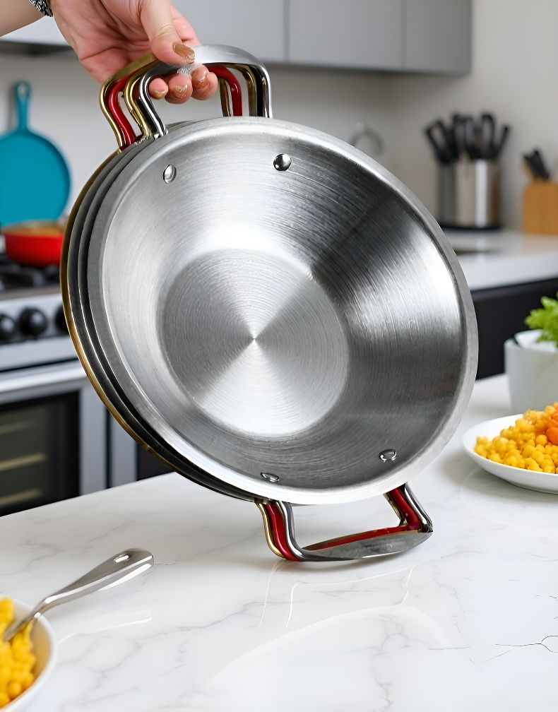 프리미엄 주방용 스테인리스 냄비 사용 예시