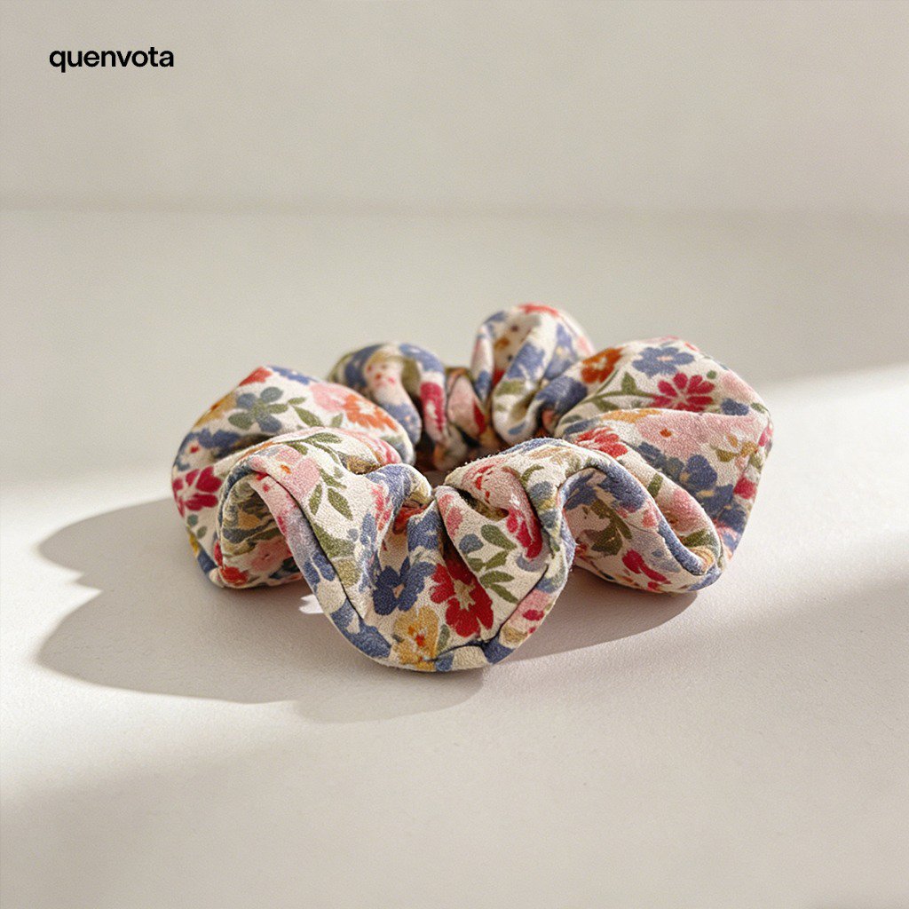 꽃무늬 헤어밴드 10개입 전체 세트 이미지