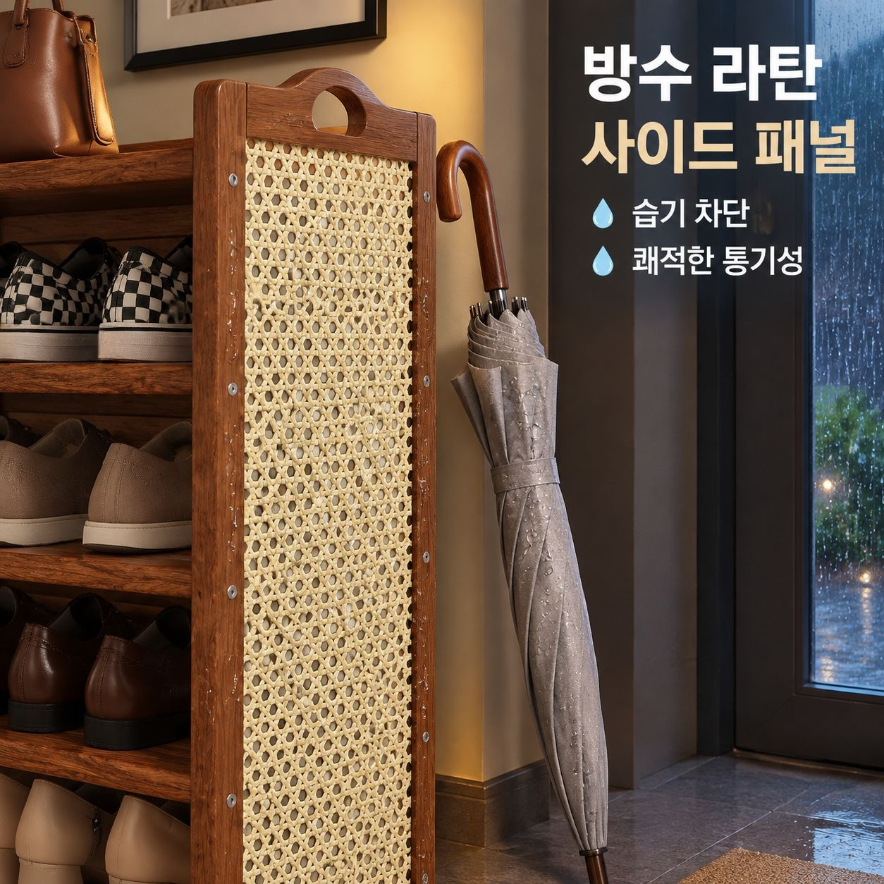 가정용 다단 대용량 간이 신발장 원룸 기숙사 심플 현관 신발정리대