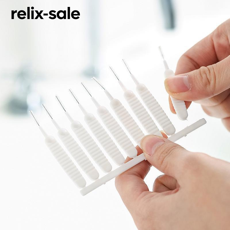 แปรงทำความสะอาดซอกมุมฝักบัวในห้องน้ำ (แพ็ค 10 ชิ้น)