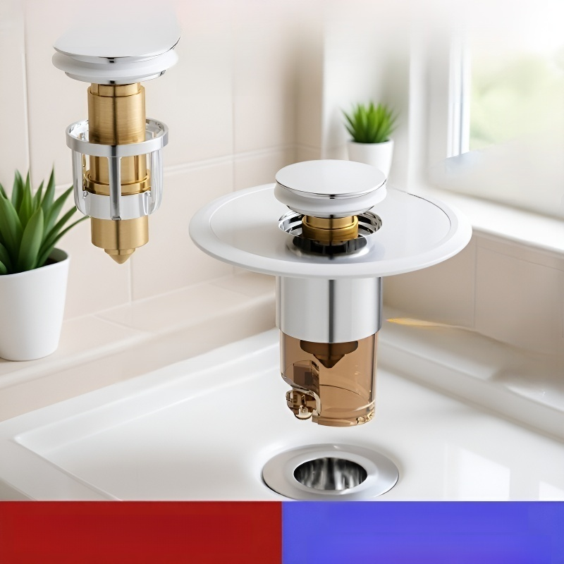 세면대 스테인리스 누수 차단 마개