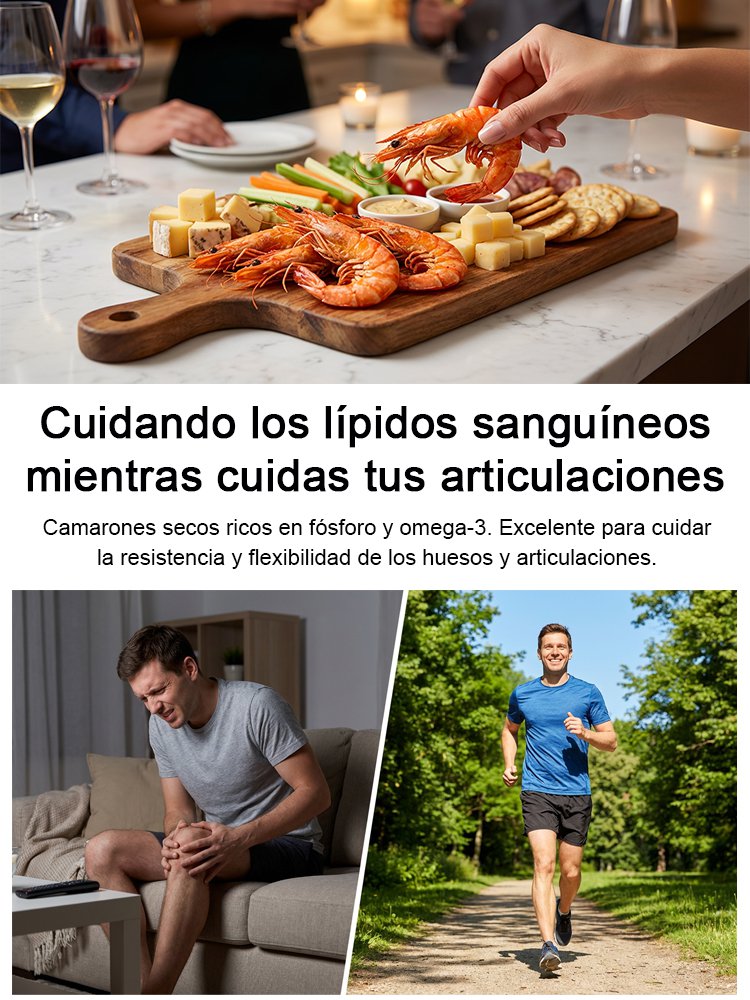 Camarones Gigantes Asados al Carbón：Listos para comer, el segundo paquete solo $200