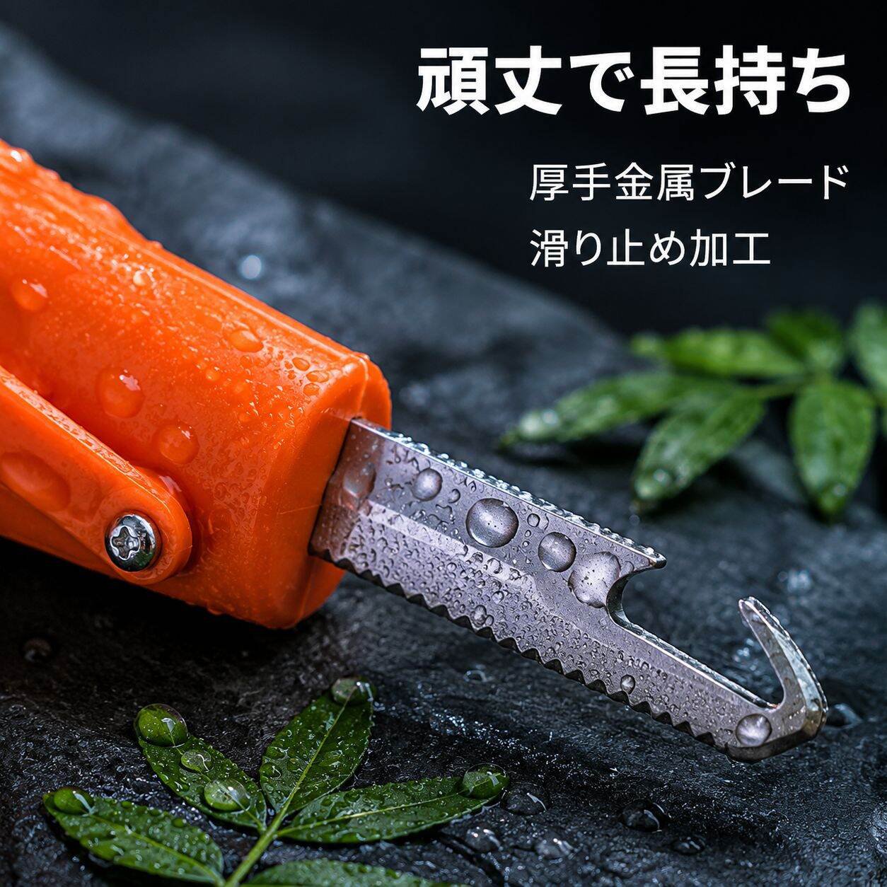 多機能園芸ばさみ サンショウ・果物収穫・剪定・フラワーアレンジ用ツール