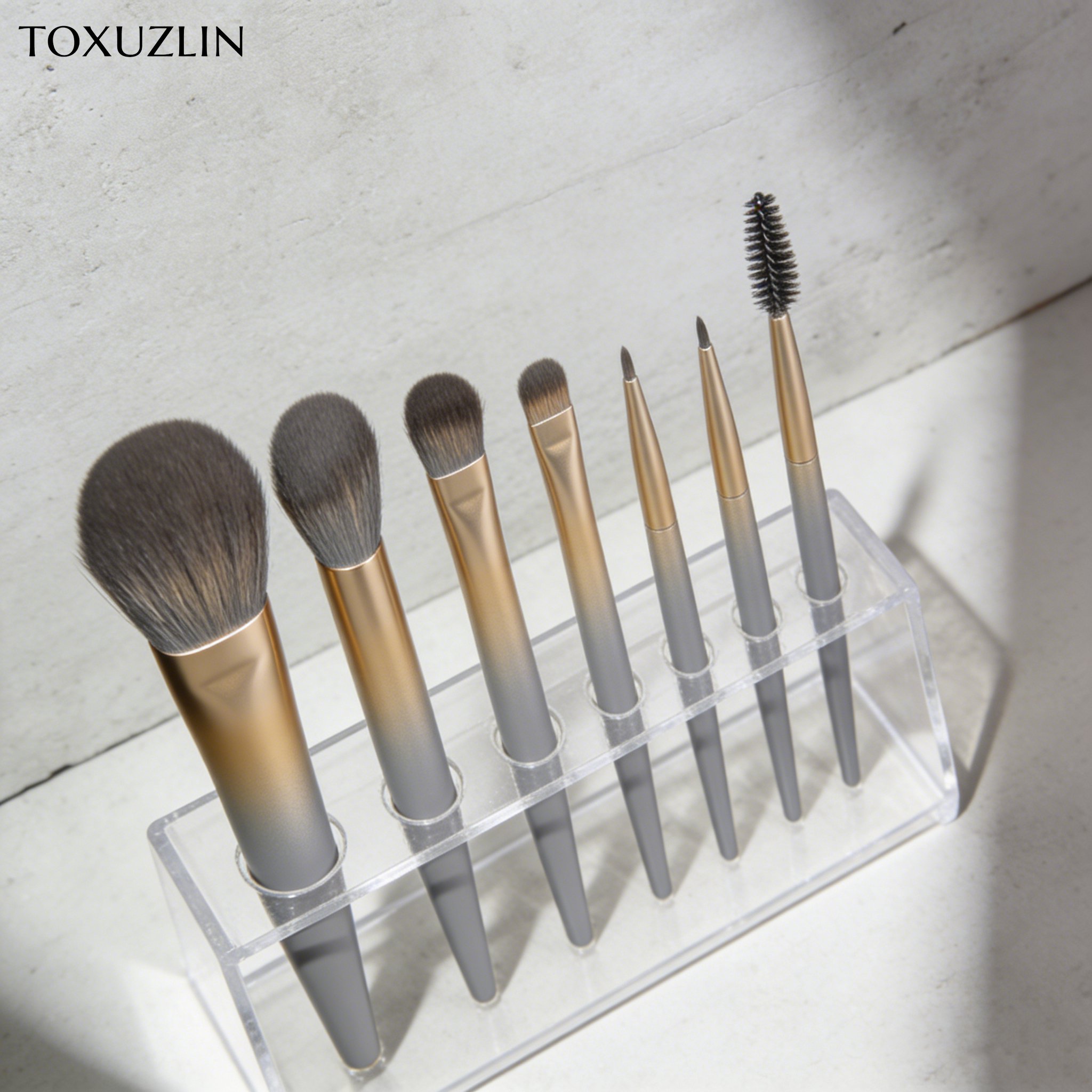 ชุดแปรงแต่งตาสำหรับมืออาชีพ (7 ชิ้นต่อชุด)