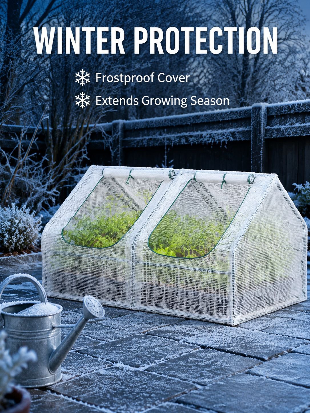 Frostproof Home Greenhouse for Balcony, Patio, Garden, and Outdoor Use