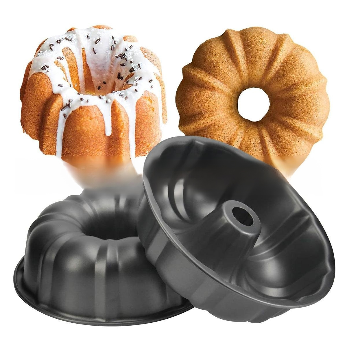 탄소강 호박 모양 속이 빈 빵틀