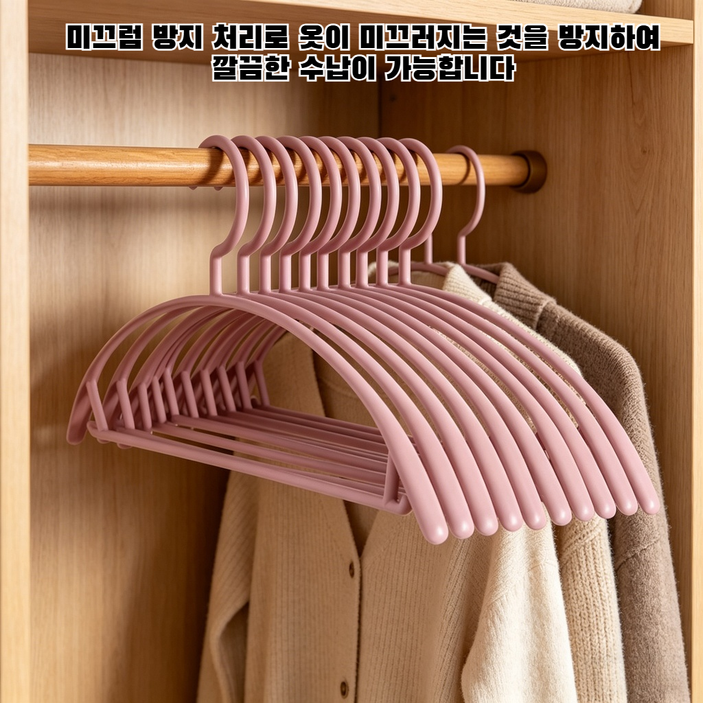 이음매 없는 옷걸이