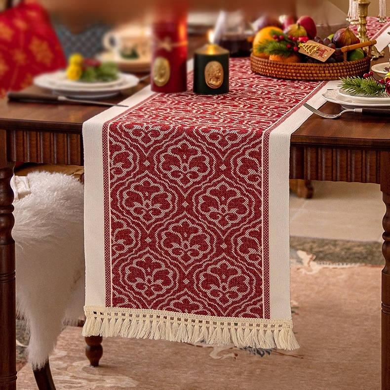 Mantel impermeable rojo 