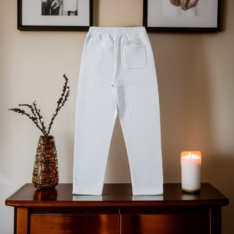 ベーシック無地裏起毛スポーツカジュアルパンツ 男女兼用