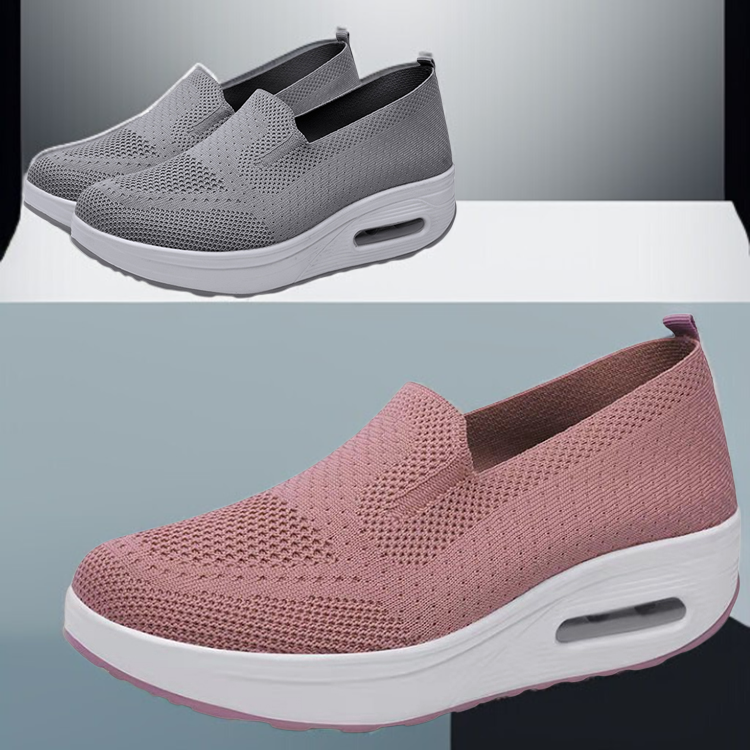 レディース厚底高カジュアルシューズ