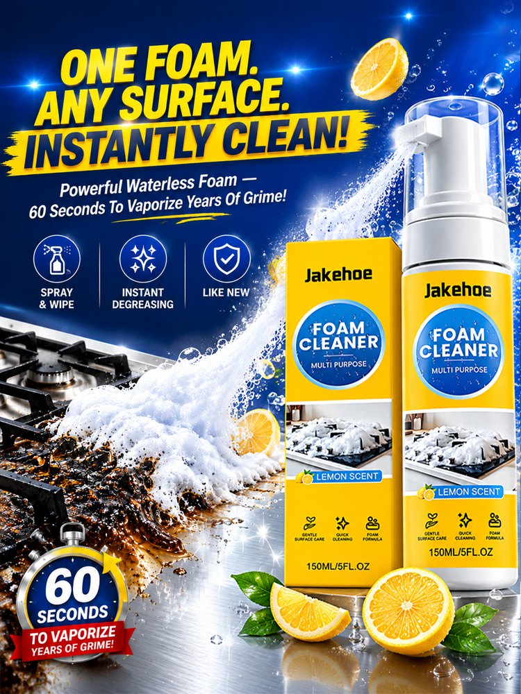 [Cleans Everything] Multi-Purpose Foam Cleaner