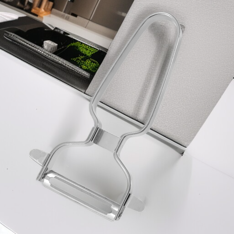 Cuchillo pelador de verduras y frutas, acero inoxidable, para cocina