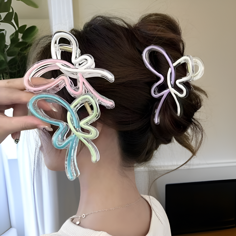 Sweet Versatile Colorful Hair Clip Shark Hair Accessory