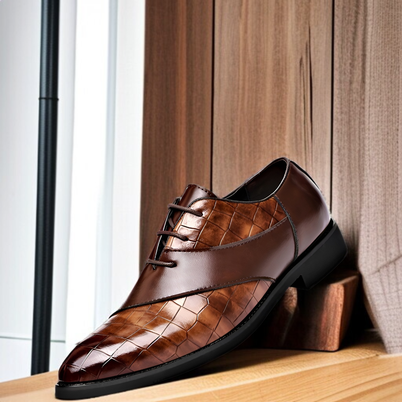 Große größe leder schuhe männer neue casual schuhe business anzug männer Britischen schuhe spitz her