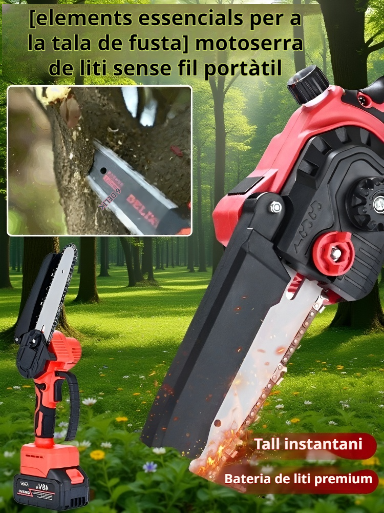 Motoserra sense fils portàtil "Eina de Tala" 