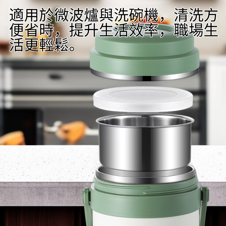 餐廳必需不鏽鋼保溫便當盒多用途飯盒