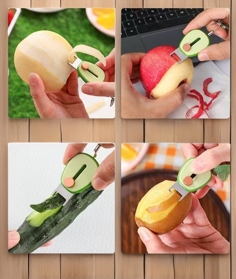 伸縮式ミニピーラーのサイズ比較