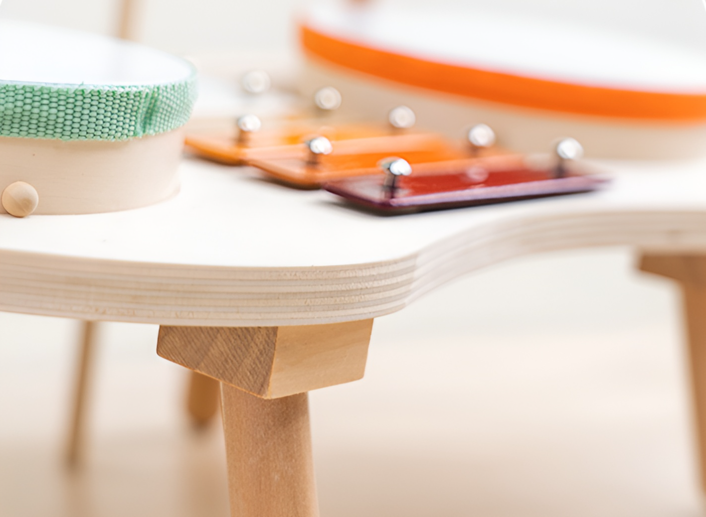 유아를 위한 안전한 나무 장난감