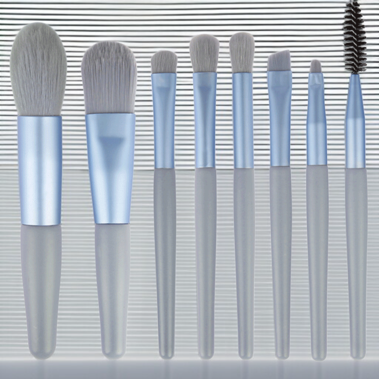 8개 미니 메이크업 브러시 세트