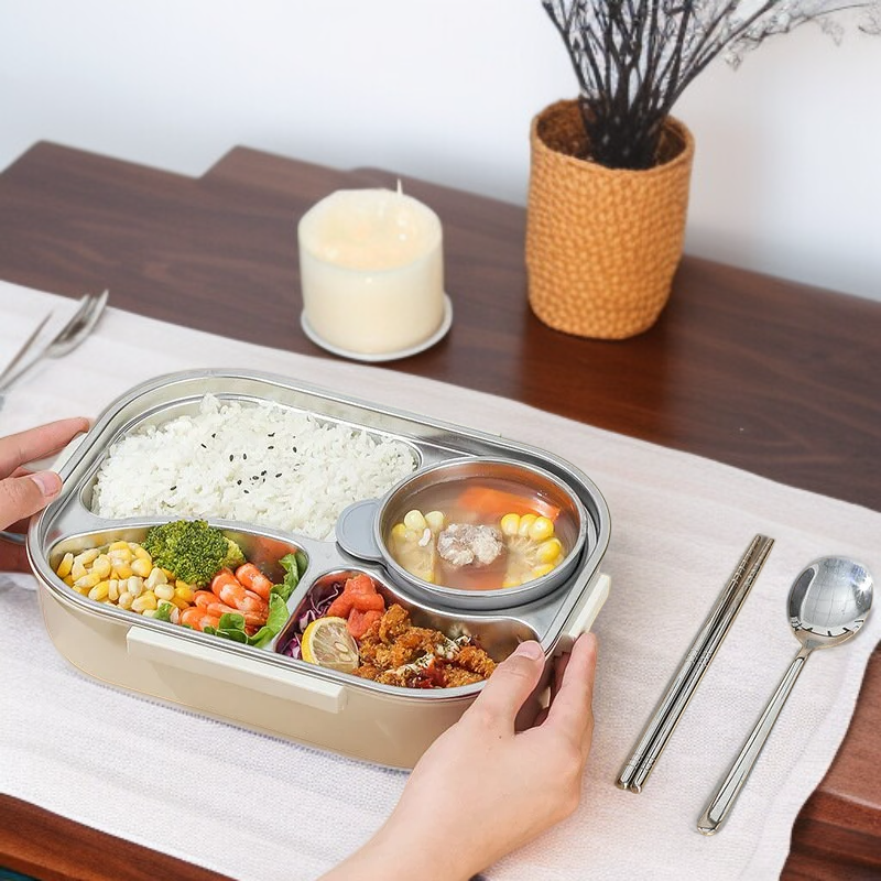 ステンレス保温ランチボックス＋保温バッグセット