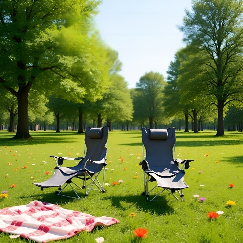 앉거나 기대어 사용할 수 있는 휴대용 접이식 의자