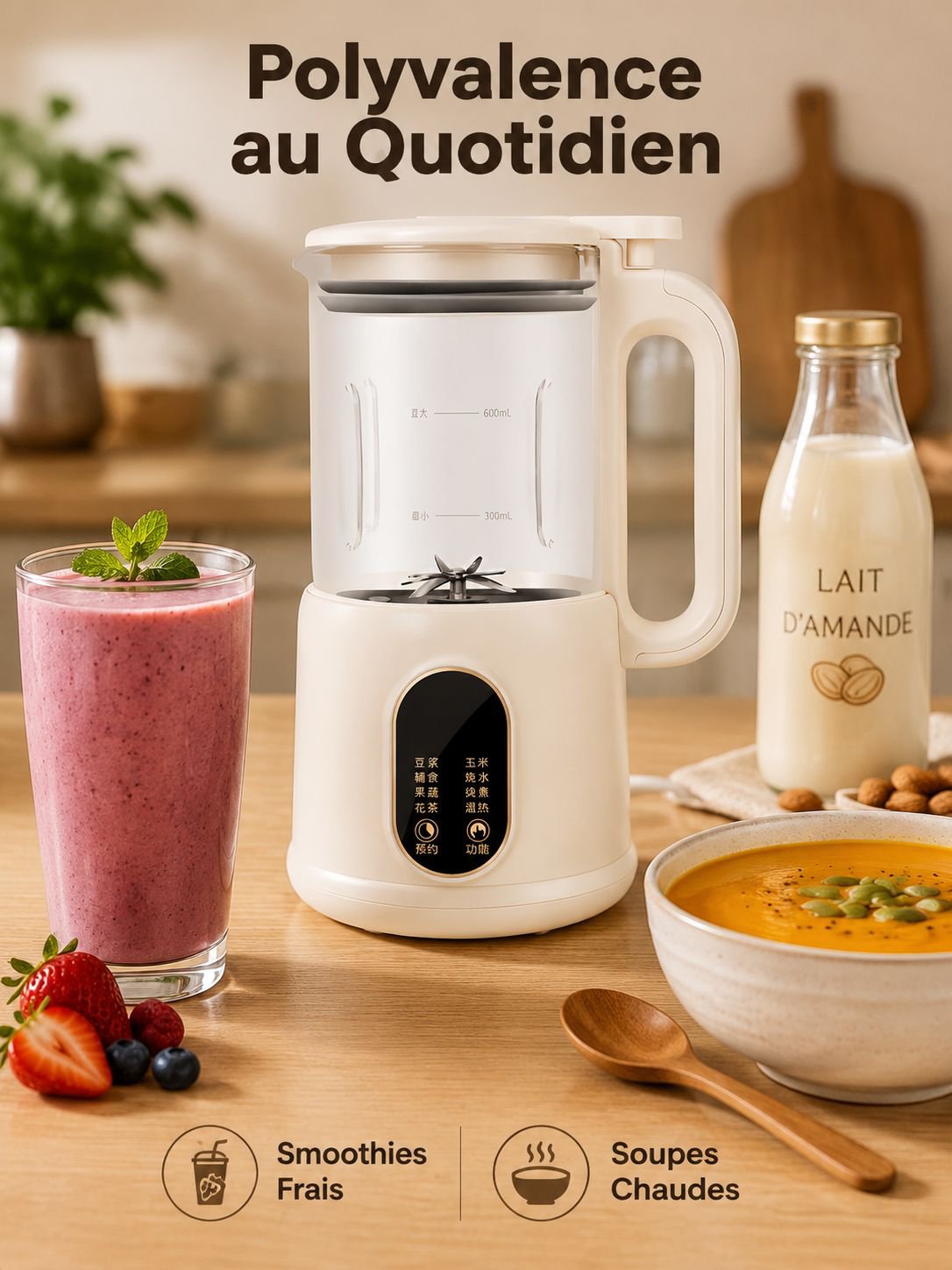 Machine à lait de soja à haute puissance