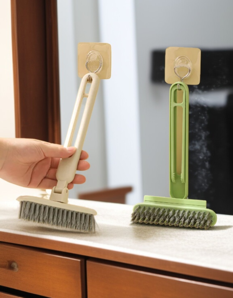 인체공학적 손잡이의 청소 브러쉬